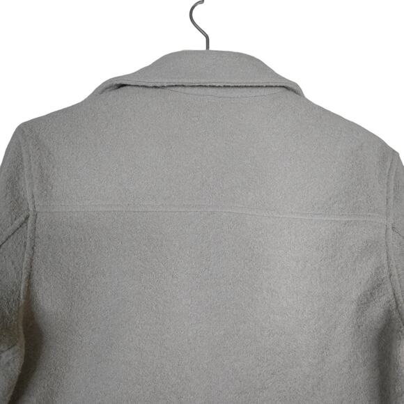 Joie Womens Small Button Front Textured Jacket Shacket - Picture 4 of 9